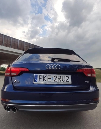 Audi A4 cena 77900 przebieg: 107150, rok produkcji 2016 z Kępno małe 497